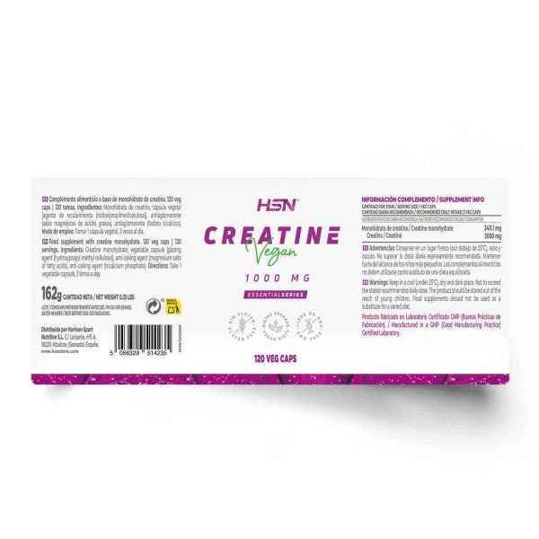 CREATINE MONOHYDRATE (1000mg CREATINE)