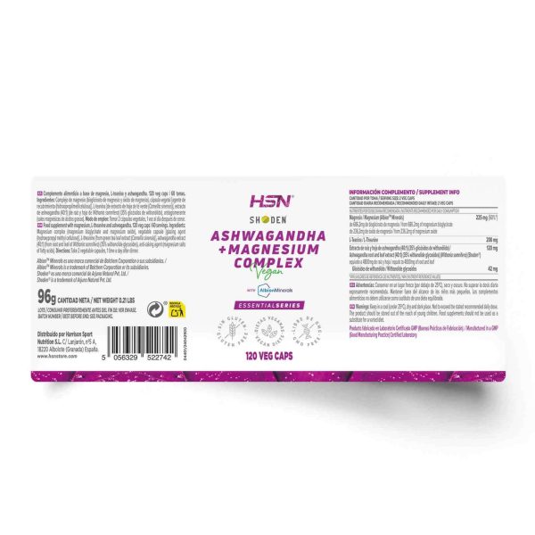 ASHWAGANDHA + MAGNESIUM COMPLEX