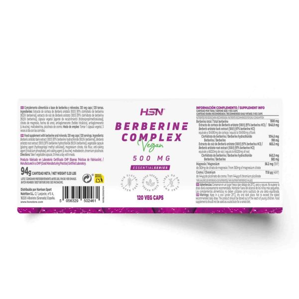 BERBERINE COMPLEX 500mg