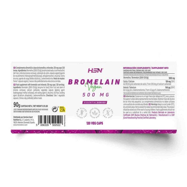 BROMELAIN 500mg