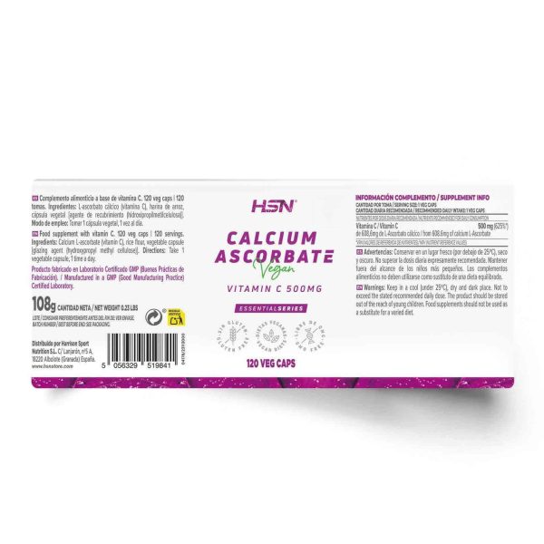 CALCIUM ASCORBATE (500mg VITAMIN C)