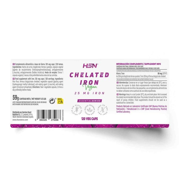 IRON BISGLYCINATE (25mg IRON)