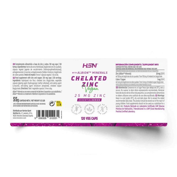 ZINC BISGLYCINATE Albion™️ (25mg ZINC)