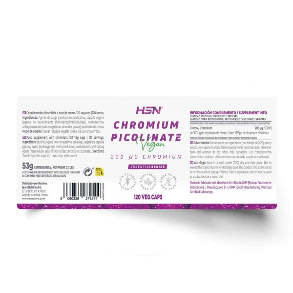 CHROMIUM PICOLINATE 200mcg