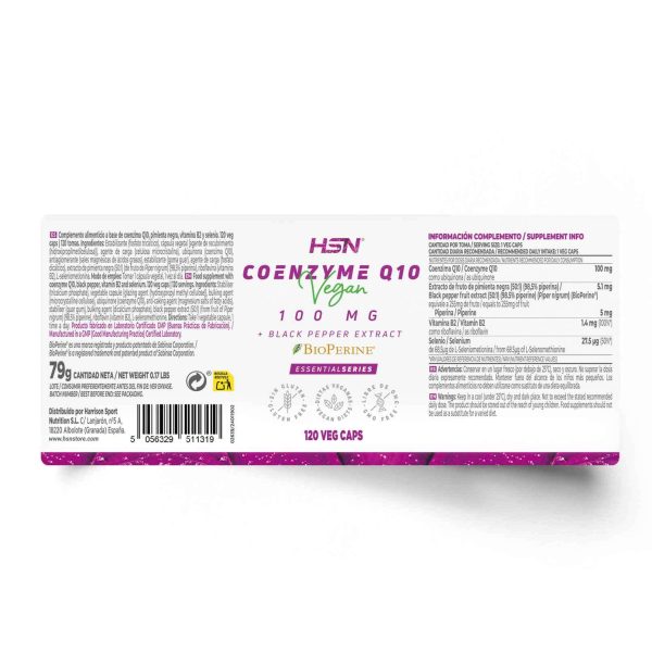 COENZYME Q10 100mg + BIOPERINE®