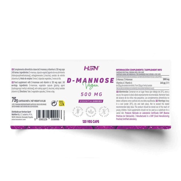 D-MANNOSE 500mg