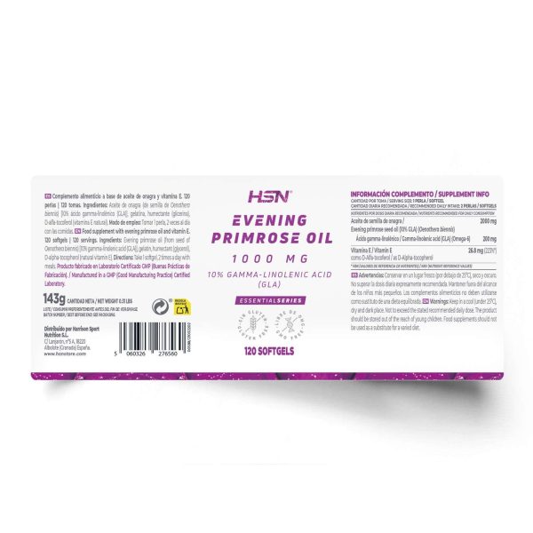 EVENING PRIMROSE OIL 1000mg