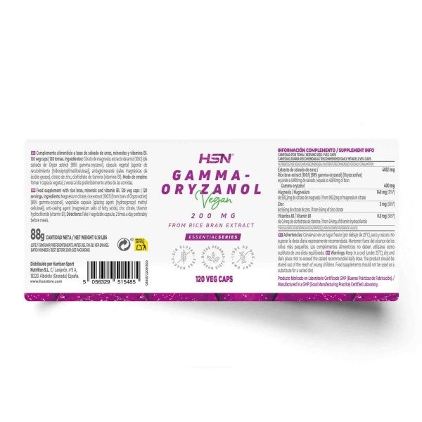 GAMMA-ORYZANOL 200mg