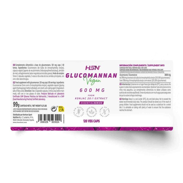 GLUCOMANNAN 600mg