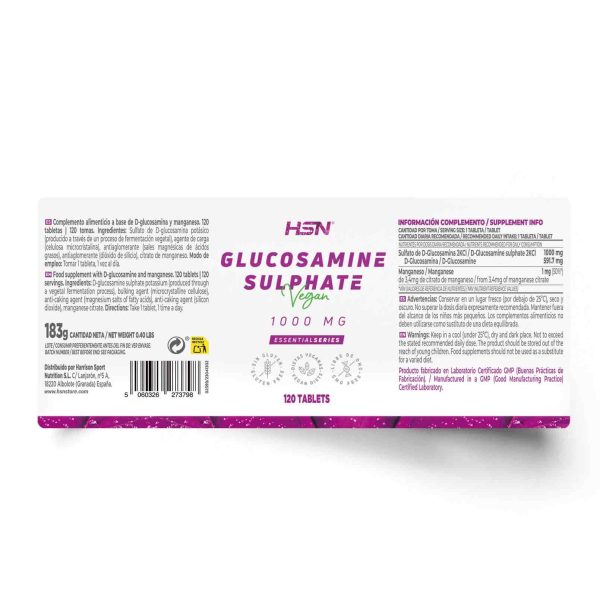 GLUCOSAMINE SULPHATE 1000mg