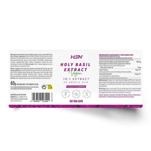 HOLY BASIL EXTRACT (10:1) 300mg