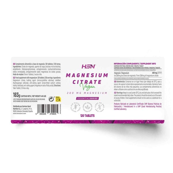 MAGNESIUM CITRATE (200mg MAGNESIUM)