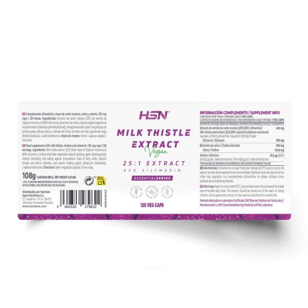 MILK THISTLE EXTRACT (25:1) 450mg