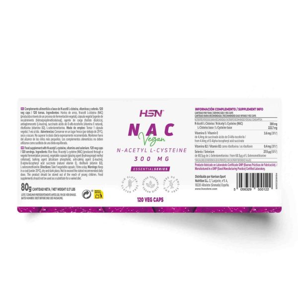 NAC (N-ACETYL-L-CYSTEINE) 300mg