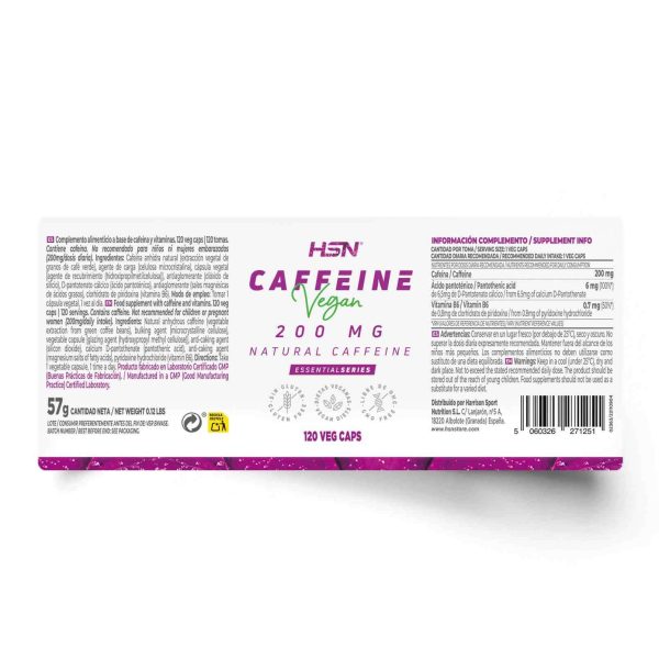 NATURAL CAFFEINE 200mg