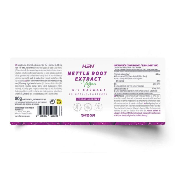NETTLE ROOT EXTRACT (5:1) 500mg