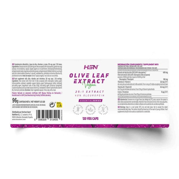 OLIVE LEAF EXTRACT (25:1) 400mg