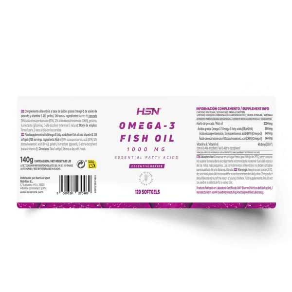 OMEGA-3 FISH OIL 1.000mg