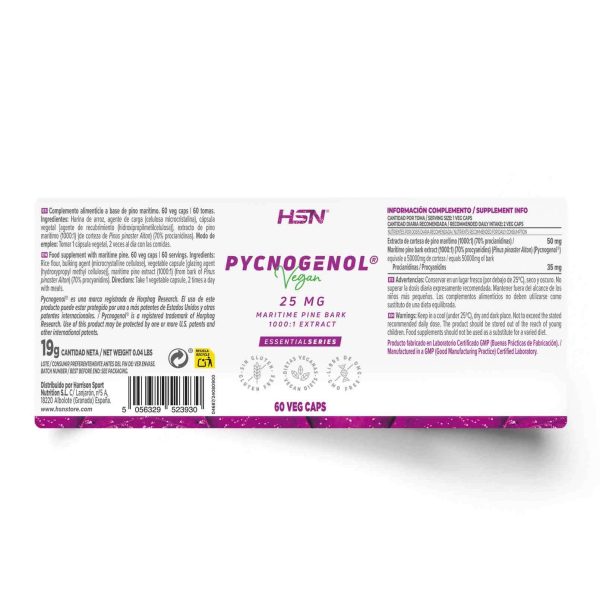 Pycnogenol® MARITIME PINE BARK EXTRACT (1000:1) 25mg