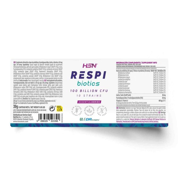 RESPI BIOTICS (FERMENTS) 100B CFU