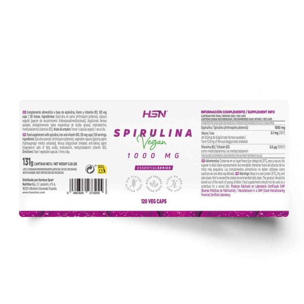SPIRULINA 1000mg