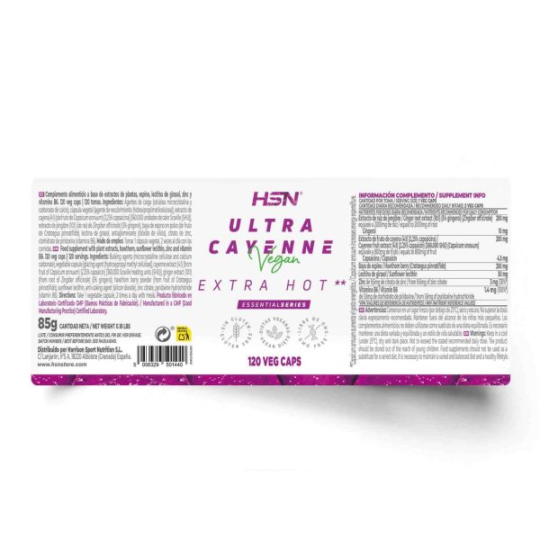 ULTRA CAYENNE EXTRA HOT*(2.25% CAPSAICIN)