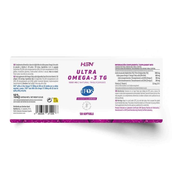 ULTRA OMEGA-3 TG (IFOS) 1000mg