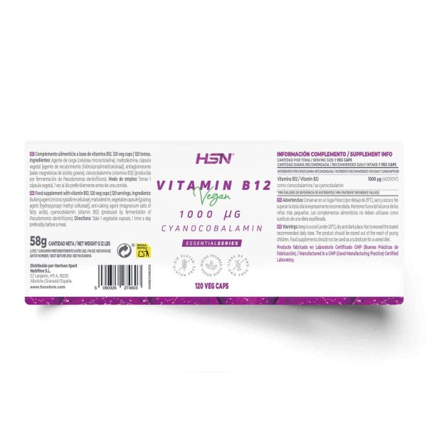 VITAMIN B12 (CYANOCOBALAMIN) 1000mcg