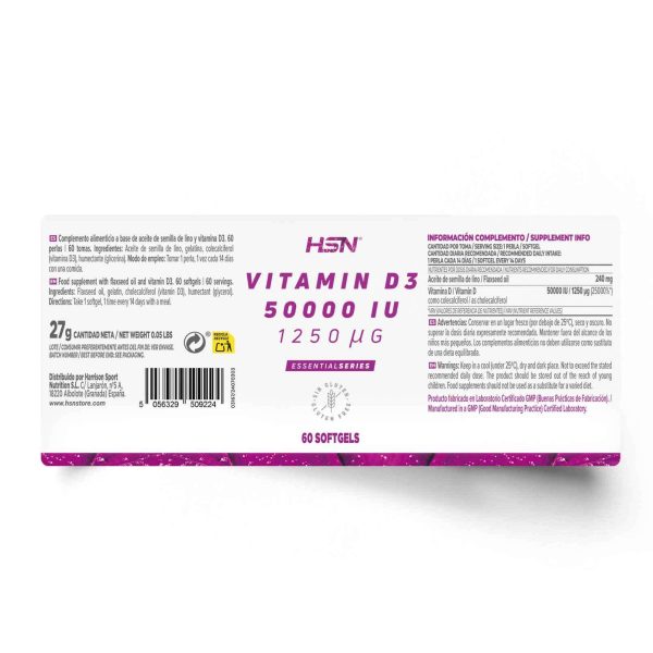 VITAMIN D3 50000IU