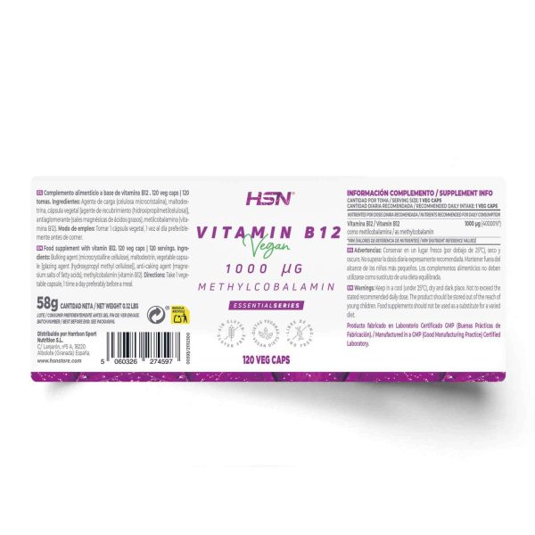 VITAMIN B12 (METHYLCOBALAMIN) 1000mcg
