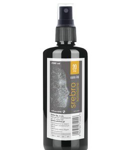 Colloidal silver 20 ppm. 200ml spray