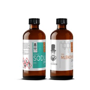 MMS - Sodium chlorite 28% +Milk acid 21% 2x100 ml. Dr. Alcheo