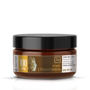 Eucerine ointment with colloidal Copper. 100 ppm.