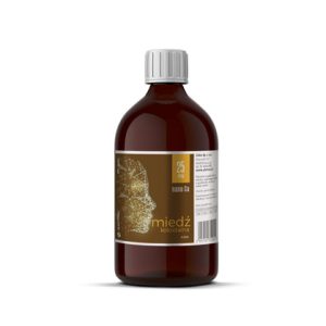 Colloidal copper 25 ppm. Nonionic. 500 ml.