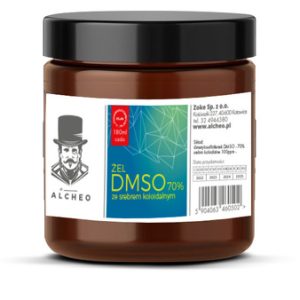 DMSO gel 70% with Nanosrebrem 100ppm. 180ml